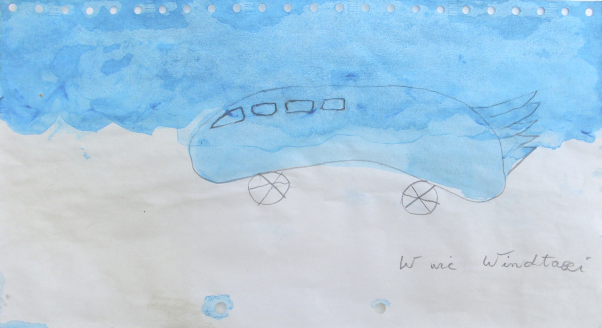Serie W wie Wind oder F wie Frostwind 6 2014 165x305 cm 200 Euro